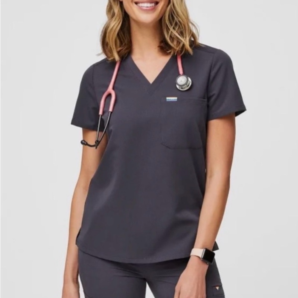 FIGS Charcoal Pride Scrub Set